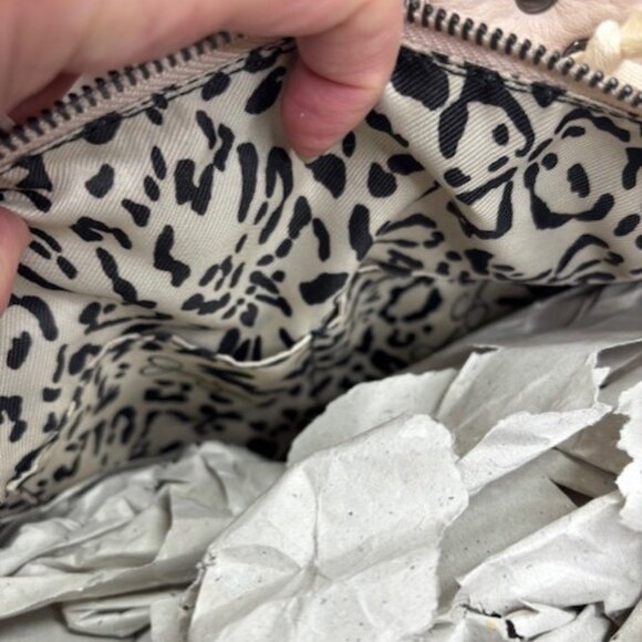 Jessica Simpson Women's Glenda Satchel/Shoulder Handbag Sandstone Blush NWT $118 - Picture 13 of 13